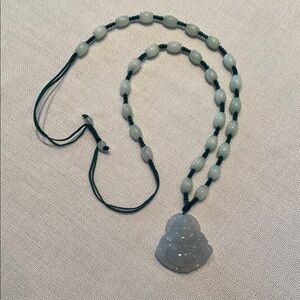 Elegant Jade Green Necklace